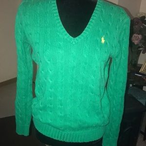 Ralph Lauren V-neck Sweater L